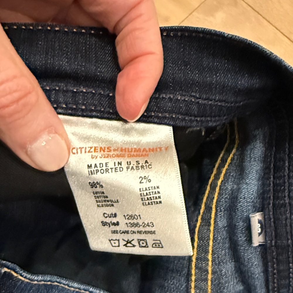 Citizens of Humanity Cropped Dani Jeans, Size 27 - Picture 10 of 10